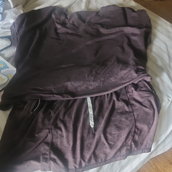 members mark Tops - Purple Loungewear Set‎